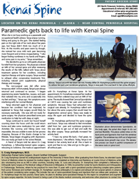 spencer back to life after spine surgery in kenai alaska
